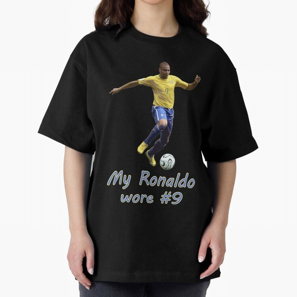 The True Ronaldo Oversized T-Shirt Bring Trophy Dreams to the FIFA World Cup 2026 Journey through CR7 and Messi Highlights, Argentina and Brazil Pride, Goal Celebration Energy, Supporter Heritage, Football Icons and Worldwide Tournament Joy;