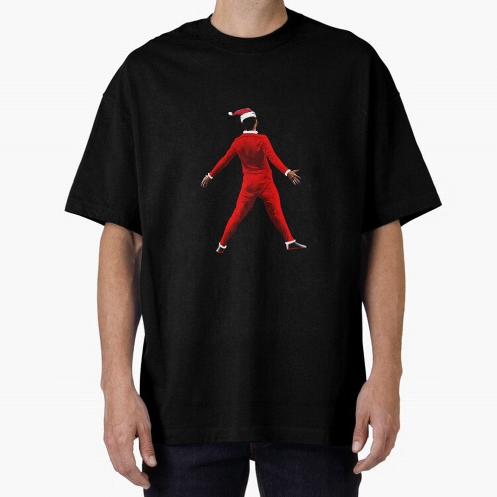 All I Want For Christmas Is Siuuu CR7 fans Christian Ronaldo Xmas Oversized T-Shirt Celebrate Global Passion for the FIFA World Cup 2026 Journey through Messi, Neymar and Mbappe Highlights, Argentina Pride, Soccer Culture, Superstar Moments,