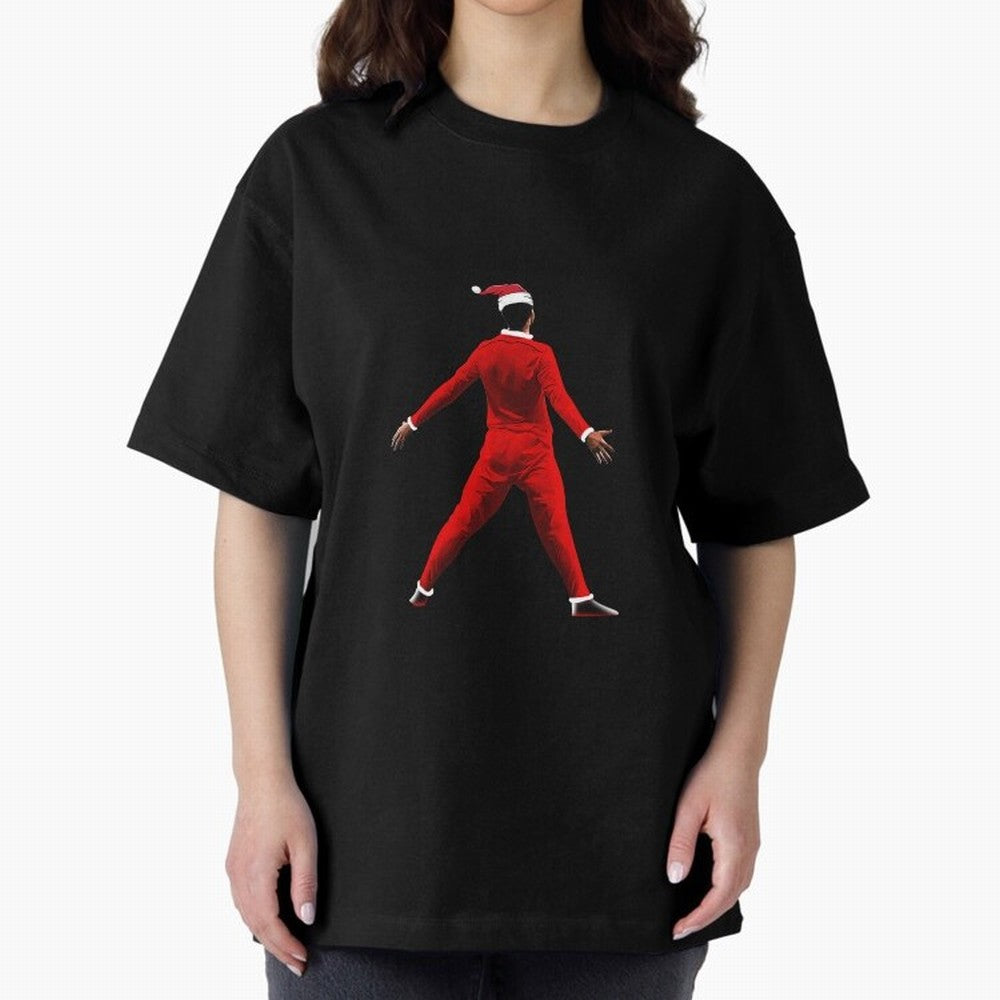 All I Want For Christmas Is Siuuu CR7 fans Christian Ronaldo Xmas Oversized T-Shirt Celebrate Global Passion for the FIFA World Cup 2026 Journey through Messi, Neymar and Mbappe Highlights, Argentina Pride, Soccer Culture, Superstar Moments,