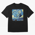 Ronaldo Ronaldo Van Gogh Style Oversized T-Shirt Turn Up for Global Football Passion for FIFA World Cup 2026, Built around Messi, CR7 and Mbappe, Portugal, Spain and Germany, Worldwide Fan Energy, Dramatic Goals, Stadium Lights and Championship