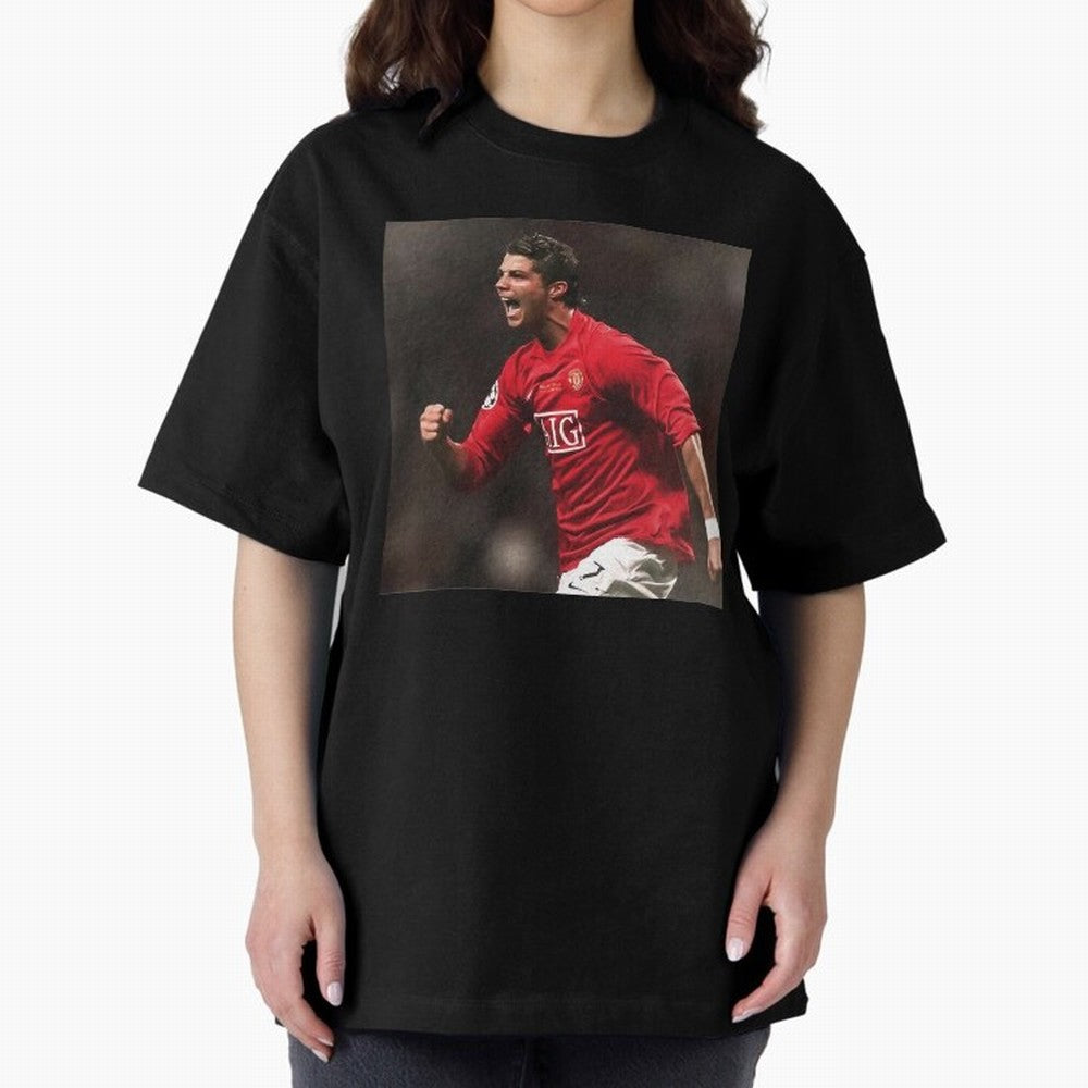 Welcome home Ronaldo Oversized T-Shirt Show Match Day Excitement for Match Day Hype around FIFA World Cup 2026 Group Stage, Messi, Neymar and Mbappe, Brazil, Portugal and Argentina, Sports Nostalgia, International Competition, Famous Players and