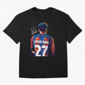 Lamine Yamal Football Player Wpap Art Oversized T-Shirt Join FIFA World Cup 2026 Group Stage Filled with Neymar, Brazil, Portugal and Argentina Energy, Retro Football Energy, Iconic Rivalries, Trophy Chase Drama and Stadium Atmosphere; Created for