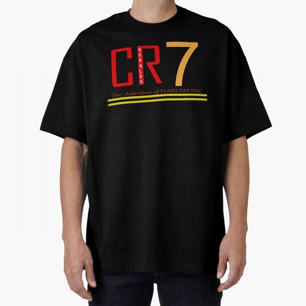 Christiano Ronaldo T-shirts Oversized T-Shirt Bring Supporter Culture to Match Day Hype around FIFA World Cup 2026, Haaland and Mbappe, Argentina, Classic Soccer Heritage, Championship Pressure, Fan Loyalty and International Pride; Great for