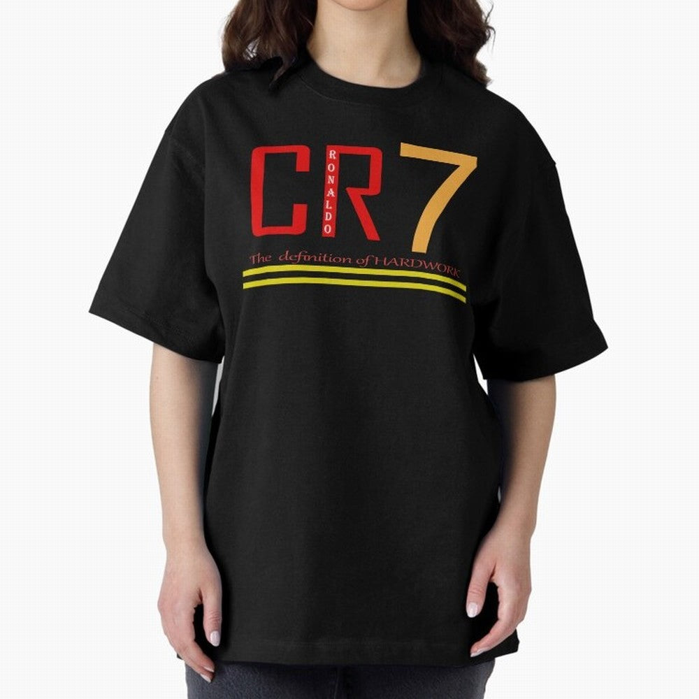 Christiano Ronaldo T-shirts Oversized T-Shirt Bring Supporter Culture to Match Day Hype around FIFA World Cup 2026, Haaland and Mbappe, Argentina, Classic Soccer Heritage, Championship Pressure, Fan Loyalty and International Pride; Great for