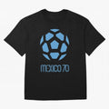 Retro World Cup 70 Logo Oversized T-Shirt Keep the Match Day Mood of Match Day Hype around FIFA World Cup 2026 Group Stage, Haaland, Portugal, Spain and Germany, Fan Favorite Moments, National Team Passion, Big Match Drama and Soccer History;