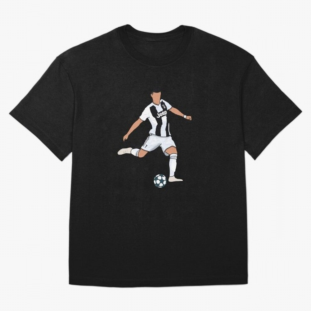 Ronaldo Oversized T-Shirt Bring Match Day Fire to Global Football Passion for FIFA World Cup 2026, Centered on Messi, CR7 and Mbappe, Argentina and Brazil, Global Supporter Spirit, Legendary Goals, National Colors and Tournament Celebration; Ideal