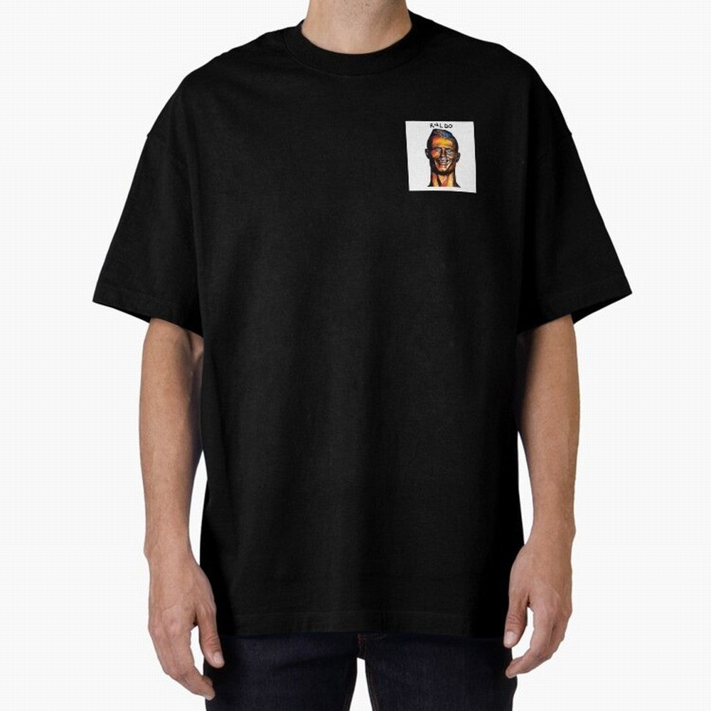 rnldo Oversized T-Shirt Share the Excitement of FIFA World Cup 2026 Spirit, Built around Germany, Cristiano Ronaldo, Haaland and CR7, Stadium Chants, National Pride, Trophy Dreams and Unforgettable Football Memories; Ideal for Football Dads,