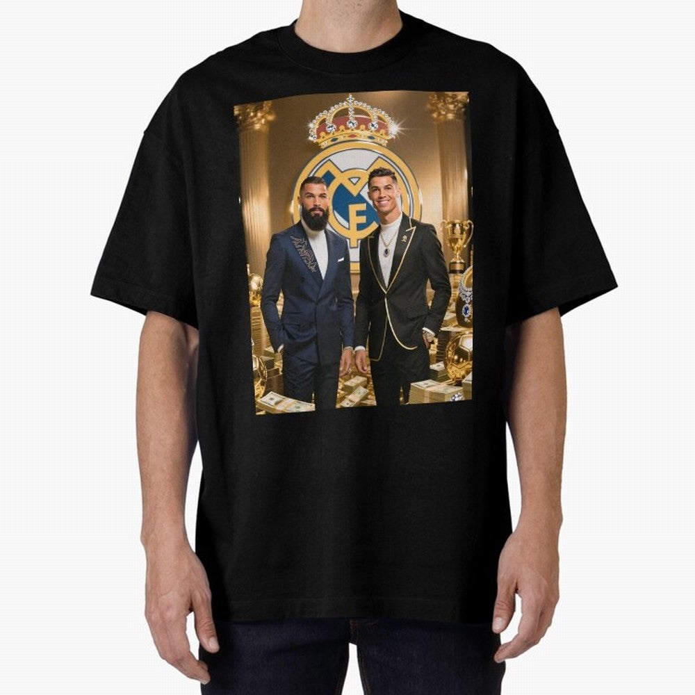 Viking Stars Oversized T-Shirt Celebrate Supporters United by FIFA World Cup 2026 Spirit, Celebrating Argentina, Cristiano Ronaldo, Haaland and CR7, Global Supporter Spirit, Legendary Goals, National Colors and Tournament Celebration; Great for