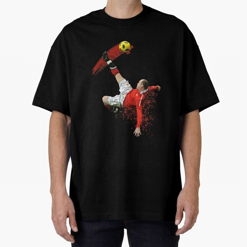 Wayne Rooney Oversized T-Shirt Bring FIFA World Cup 2026 USA Canada Mexico Highlighting Haaland, Portugal Energy, Champion Mindset, Group Stage Buzz, Knockout Tension and Passionate Fan Culture; Ideal for Football Dads, Football Moms, Friends,