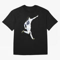 Roberto Baggio - Italy | Mbappe gift Oversized T-Shirt Remember the FIFA World Cup 2026 Journey through Messi, Neymar and Mbappe Highlights, Netherlands Pride, Retro Football Energy, Iconic Rivalries, Trophy Chase Drama and Stadium Atmosphere; Made