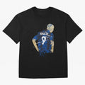Ronaldo Number 9 Art Oversized T-Shirt Live the Energy of FIFA World Cup 2026 Group Stage Made for Haaland, Argentina and Brazil Energy, Stadium Memories, Football Loyalty, International Chants and Championship Tradition; Created for Match Day