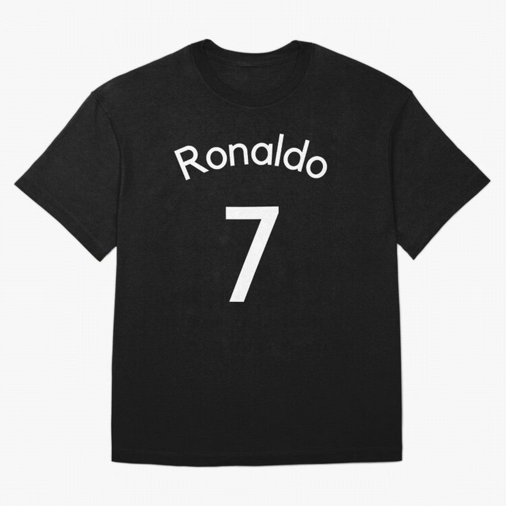 Ronaldo Manchester United Oversized T-Shirt Show Support during FIFA World Cup 2026 for Fans of Messi and Cristiano Ronaldo and Netherlands, Bringing Vintage Soccer Flavor, Modern Football Stars, National Flags and Final Night Emotion; Great for