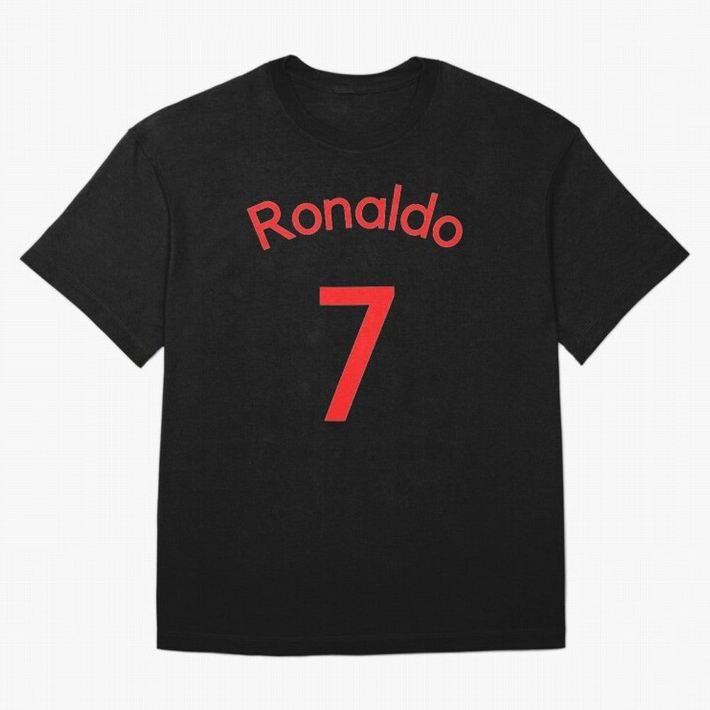 Ronaldo Manchester United Oversized T-Shirt Celebrate Soccer Greatness during the FIFA World Cup 2026 USA Canada Mexico Journey through Cristiano Ronaldo, Haaland and CR7 Highlights, Portugal, Spain and Germany Pride, Football History, Final Match