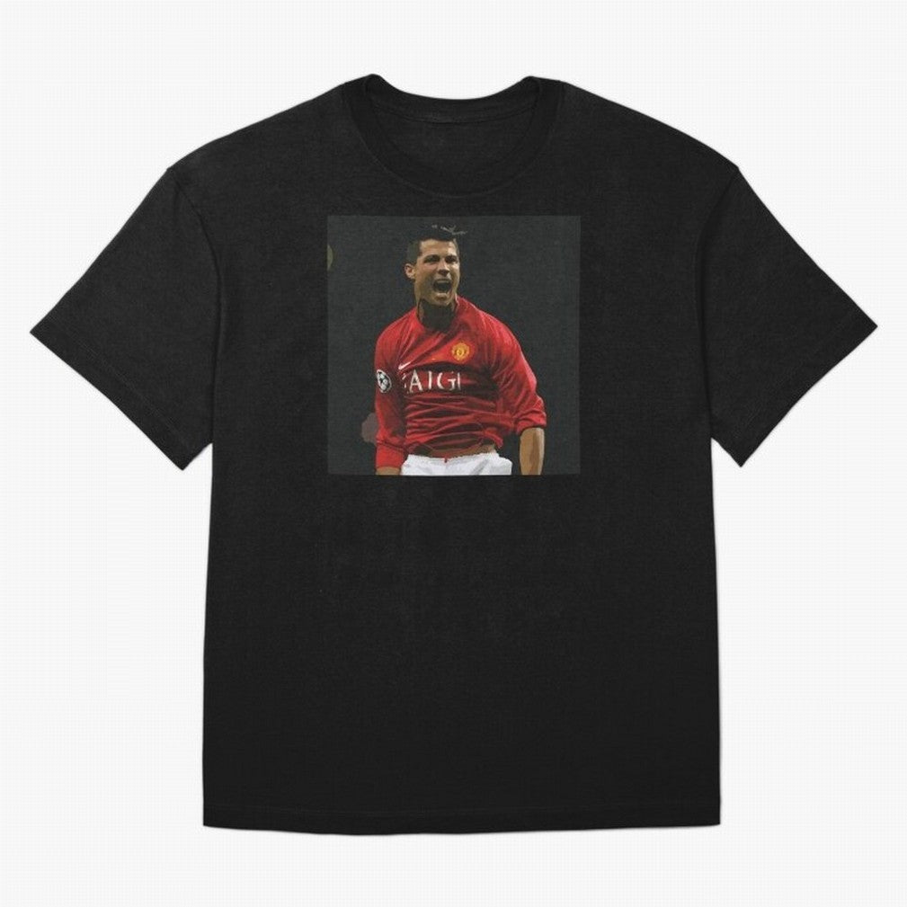 The Manchester United bug 2008 Oversized T-Shirt Celebrate the Road through FIFA World Cup 2026 Driven by Mbappe and Neymar, Argentina, France and Brazil Energy, Match Day Excitement, Supporter Culture, Golden Goals and Global Football Passion;