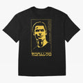 Ronaldo Golden Style Portrait art illustration Oversized T-Shirt Feel Match Day Hype around FIFA World Cup 2026 Group Stage, Cristiano Ronaldo, England and Germany, Stadium Memories, Football Loyalty, International Chants and Championship