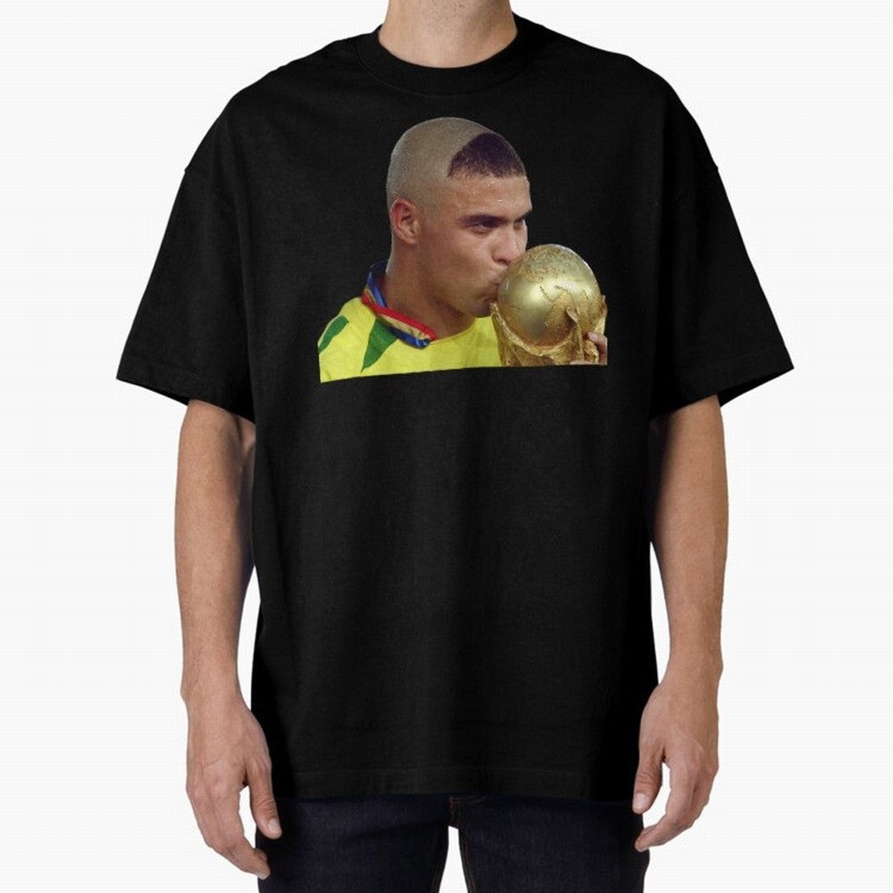 El Fenomeno Oversized T-Shirt Bring Bold Fan Energy to FIFA World Cup 2026 Celebrating Cristiano Ronaldo, Haaland and CR7, England Energy, Sports Nostalgia, International Competition, Famous Players and Unforgettable Victories; Ideal for Fans Who