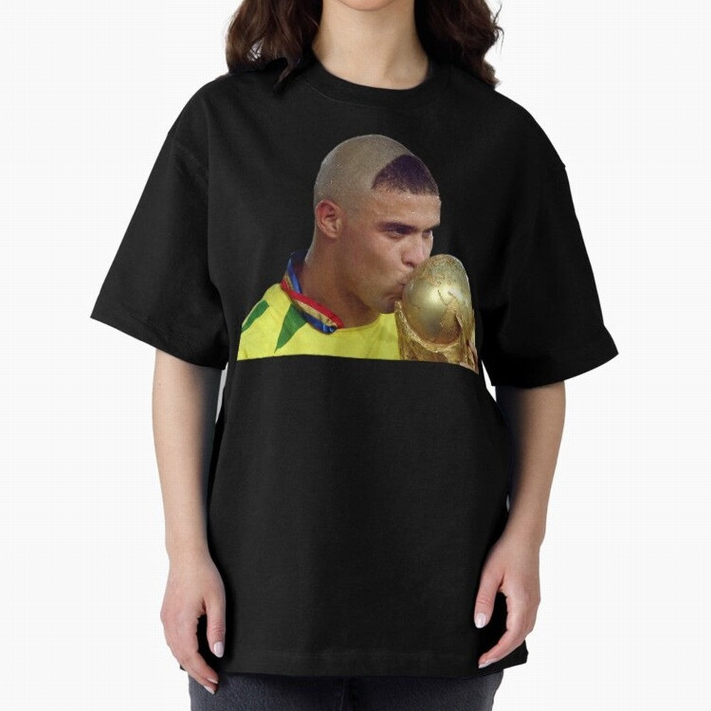El Fenomeno Oversized T-Shirt Bring Bold Fan Energy to FIFA World Cup 2026 Celebrating Cristiano Ronaldo, Haaland and CR7, England Energy, Sports Nostalgia, International Competition, Famous Players and Unforgettable Victories; Ideal for Fans Who