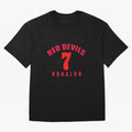 Cristiano Ronaldo Manchester United Oversized T-Shirt Join Supporters Worldwide for FIFA World Cup 2026 USA Canada Mexico Spirit, with Spain, Neymar, Football History, Final Match Energy, Crowd Noise and Once in a Lifetime Moments; Perfect for