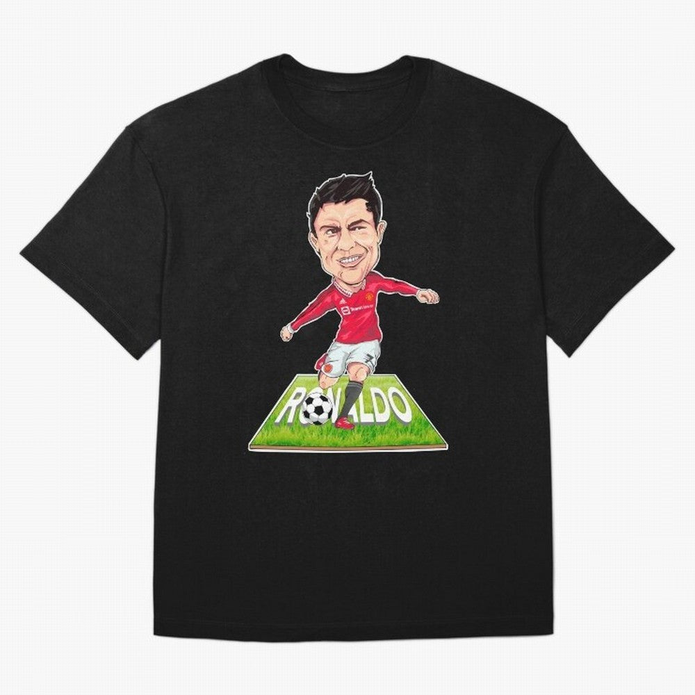 Cristiano Ronaldo Oversized T-Shirt Bring Retro Soccer Energy to FIFA World Cup 2026 Spirit, Highlighting Argentina, Messi, Champion Mindset, Group Stage Buzz, Knockout Tension and Passionate Fan Culture; Made for Die Hard Supporters, Soccer