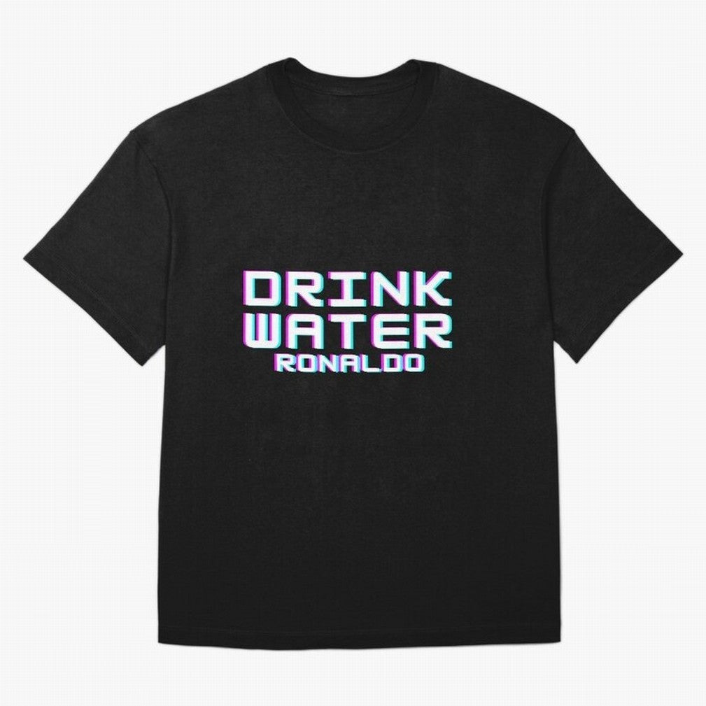 drink water ronaldo Oversized T-Shirt Bring Stadium Energy to the FIFA World Cup 2026 Group Stage Journey through Mbappe Highlights, Argentina and Brazil Pride, Vintage Soccer Flavor, Modern Football Stars, National Flags and Final Night Emotion;