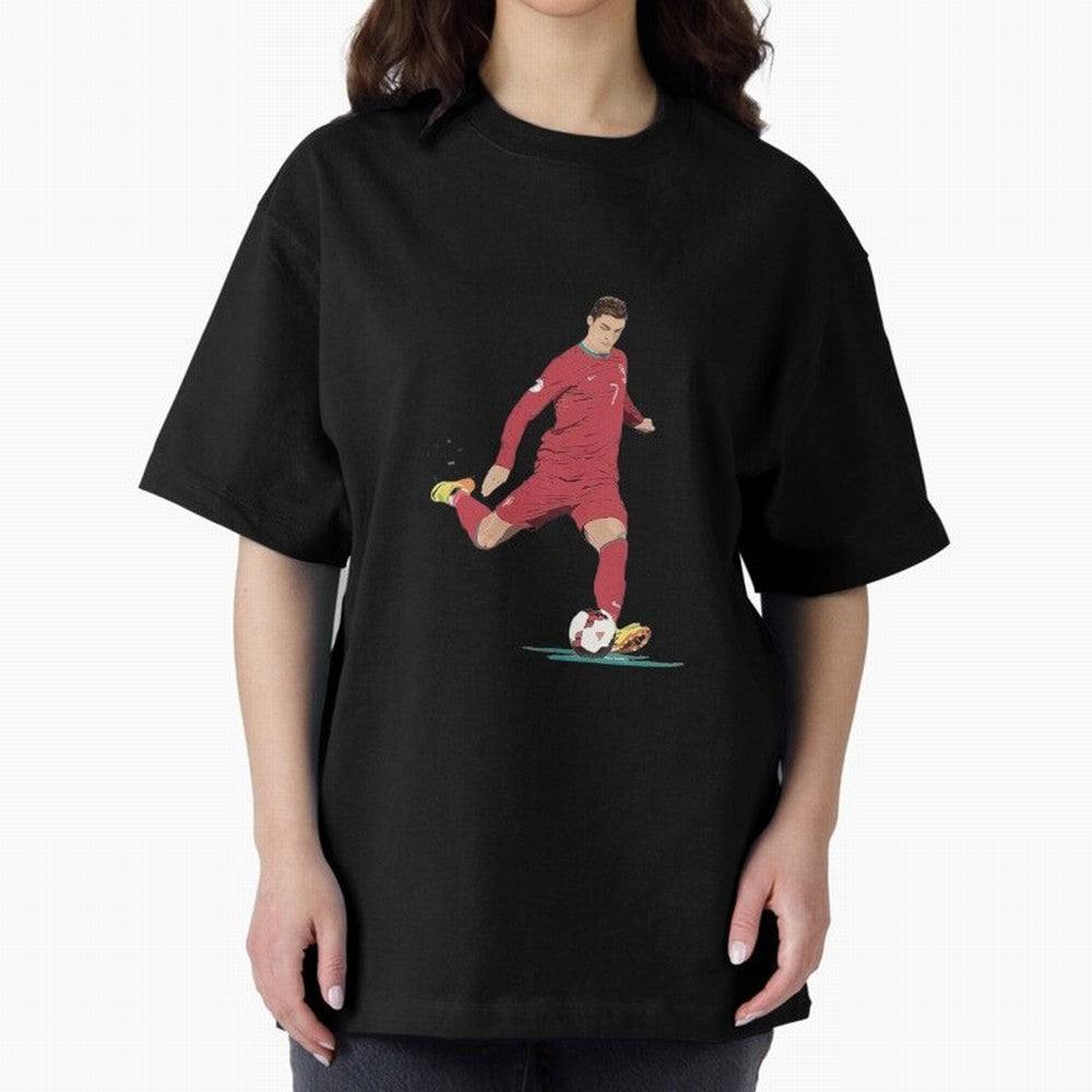 Cristiano ronaldo portugal 2022 Oversized T-Shirt Show Championship Spirit for the FIFA World Cup 2026 USA Canada Mexico Journey through Neymar Highlights, Netherlands Pride, Tournament Hype, Historic Matchups, Family Viewing Parties and Global