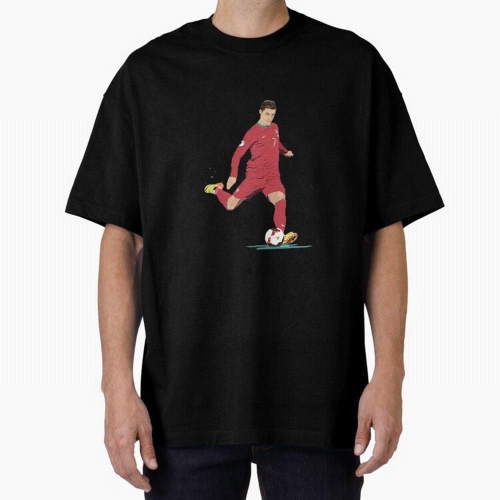 Cristiano ronaldo portugal 2022 Oversized T-Shirt Show Championship Spirit for the FIFA World Cup 2026 USA Canada Mexico Journey through Neymar Highlights, Netherlands Pride, Tournament Hype, Historic Matchups, Family Viewing Parties and Global