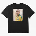 Art Ronaldo Luis Nazario de Lima Oversized T-Shirt Upgrade FIFA World Cup 2026 USA Canada Mexico for Fans of Messi, Neymar and Mbappe and Argentina, Bringing Championship Spirit, Famous Goals, Roaring Crowds and International Football Unity;