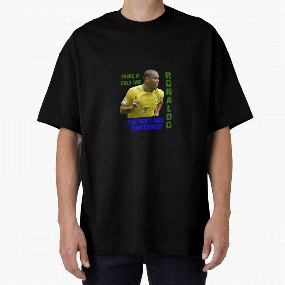 There is only one Ronaldo, the rest are Cristianos - Ronaldo Football Meme Oversized T-Shirt Refresh Match Day Hype around FIFA World Cup 2026, Cristiano Ronaldo, Brazil, Match Day Excitement, Supporter Culture, Golden Goals and Global Football