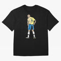 RONALDO NAZARIO 9 Oversized T-Shirt Honor the Football Icons of Match Day Hype around FIFA World Cup 2026 USA Canada Mexico, Messi and Cristiano Ronaldo, Argentina, Classic Soccer Heritage, Championship Pressure, Fan Loyalty and International