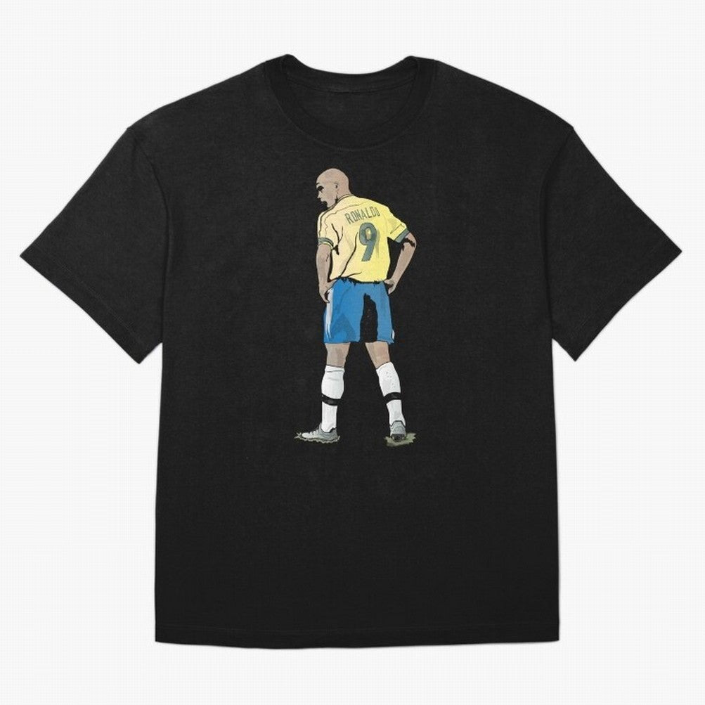 RONALDO NAZARIO 9 Oversized T-Shirt Honor the Football Icons of Match Day Hype around FIFA World Cup 2026 USA Canada Mexico, Messi and Cristiano Ronaldo, Argentina, Classic Soccer Heritage, Championship Pressure, Fan Loyalty and International