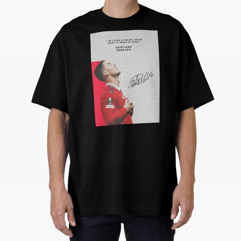 PEACE OF MIND Oversized T-Shirt Show Your Tournament Heart for Match Day Hype around FIFA World Cup 2026 Group Stage, Neymar, Argentina, Soccer Culture, Superstar Moments, National Team Dreams and Competitive Fire; Great for Watch Parties, Sports