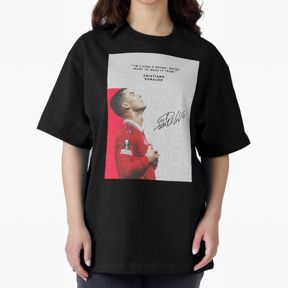 PEACE OF MIND Oversized T-Shirt Show Your Tournament Heart for Match Day Hype around FIFA World Cup 2026 Group Stage, Neymar, Argentina, Soccer Culture, Superstar Moments, National Team Dreams and Competitive Fire; Great for Watch Parties, Sports