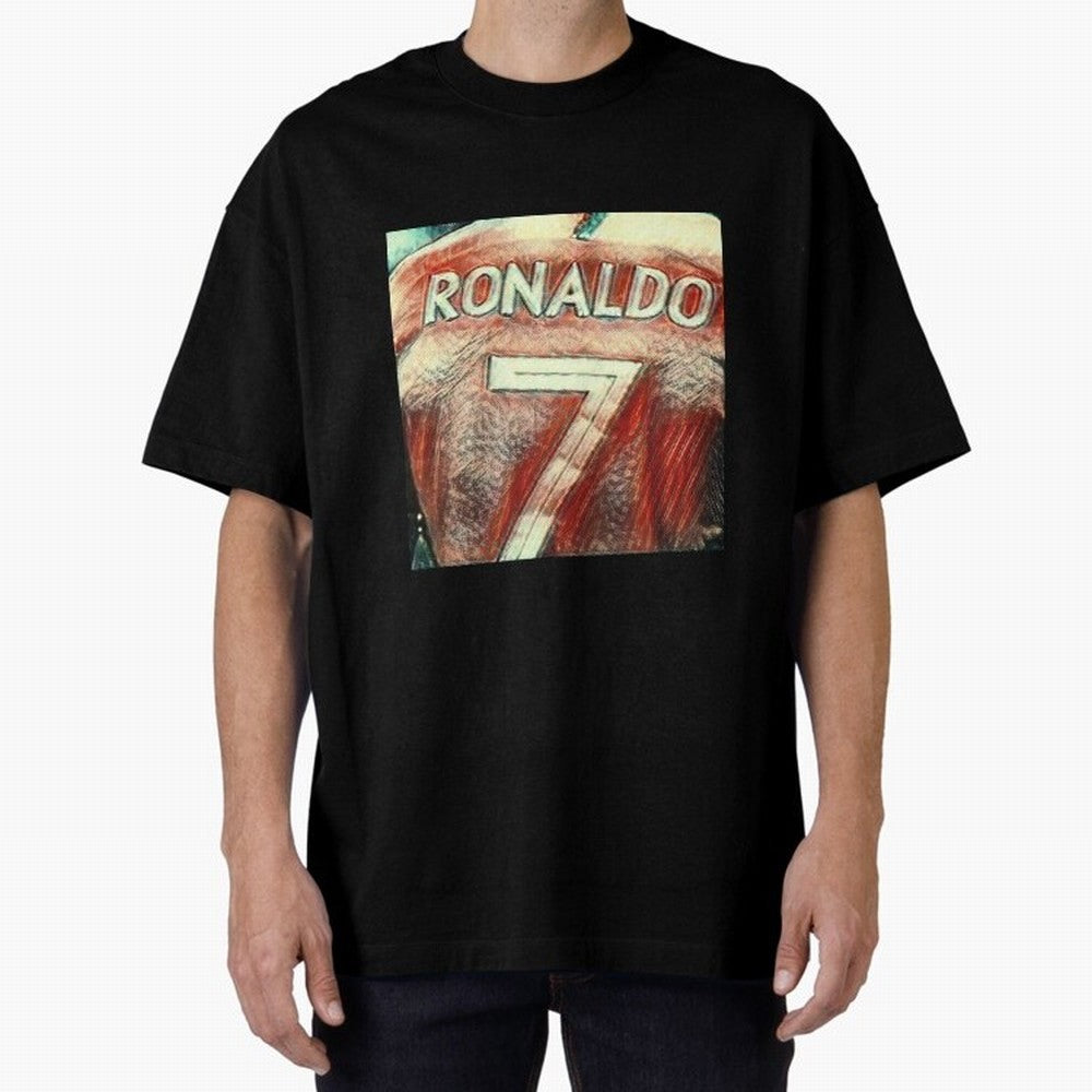 CR7 Oversized T-Shirt Remember the FIFA World Cup 2026 Journey through Neymar, Haaland and Cristiano Ronaldo Highlights, Brazil, Portugal and Argentina Pride, Match Day Excitement, Supporter Culture, Golden Goals and Global Football Passion;