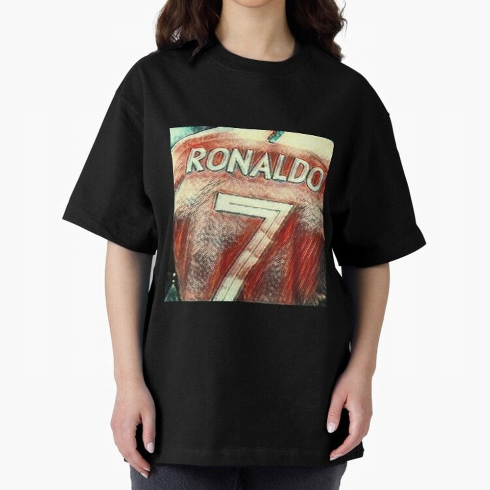 CR7 Oversized T-Shirt Remember the FIFA World Cup 2026 Journey through Neymar, Haaland and Cristiano Ronaldo Highlights, Brazil, Portugal and Argentina Pride, Match Day Excitement, Supporter Culture, Golden Goals and Global Football Passion;