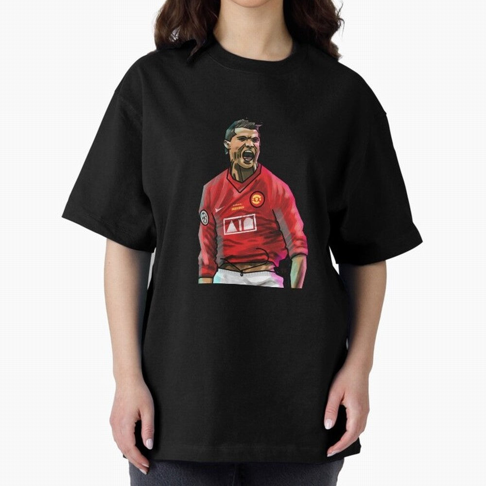 Ronaldo prime Oversized T-Shirt Spotlight Global Football Passion for FIFA World Cup 2026 Group Stage, Centered on Messi, CR7 and Mbappe, Portugal, Spain and Germany, Football Festival Excitement, Trophy Ambitions, Country Rivalries and Star Player