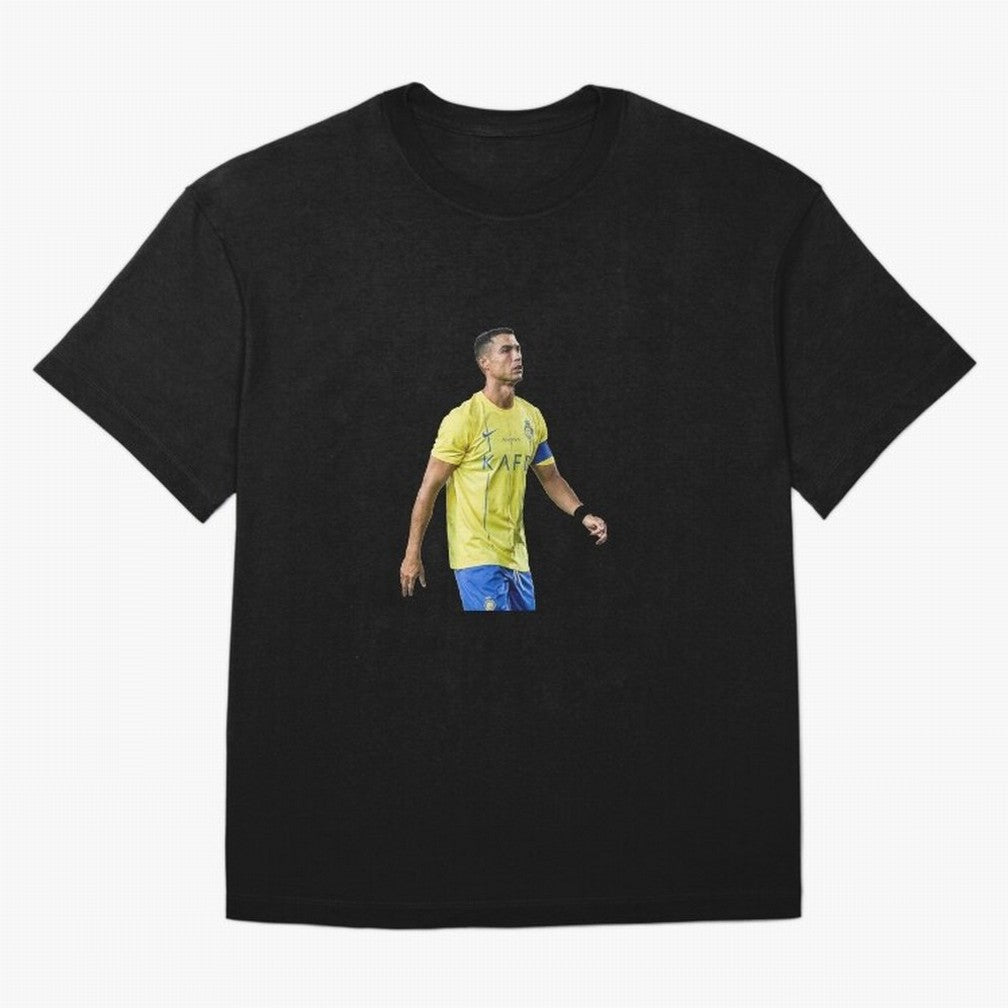 Ronaldo Al Nassar Oversized T-Shirt Show Your Tournament Heart for FIFA World Cup 2026 Group Stage Spirit, Made for Germany, Mbappe, Stadium Chants, National Pride, Trophy Dreams and Unforgettable Football Memories; Ideal for Fans Who Follow Messi,