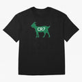 CR7 GOAT Saudi Arabia Oversized T-Shirt Capture Stadium Memories from FIFA World Cup 2026 USA Canada Mexico Spirit, with Portugal, Spain and Germany, CR7 and Messi, Sports Nostalgia, International Competition, Famous Players and Unforgettable