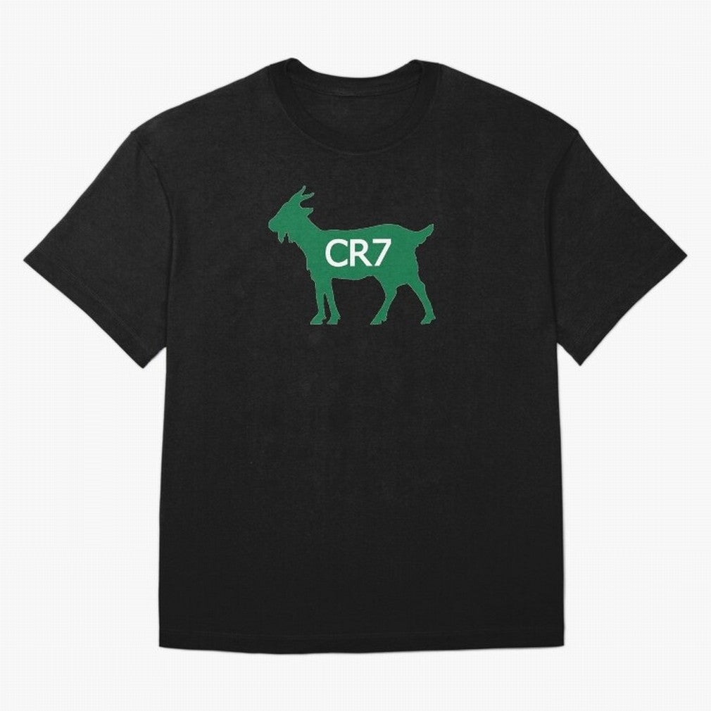 CR7 GOAT Saudi Arabia Oversized T-Shirt Capture Stadium Memories from FIFA World Cup 2026 USA Canada Mexico Spirit, with Portugal, Spain and Germany, CR7 and Messi, Sports Nostalgia, International Competition, Famous Players and Unforgettable