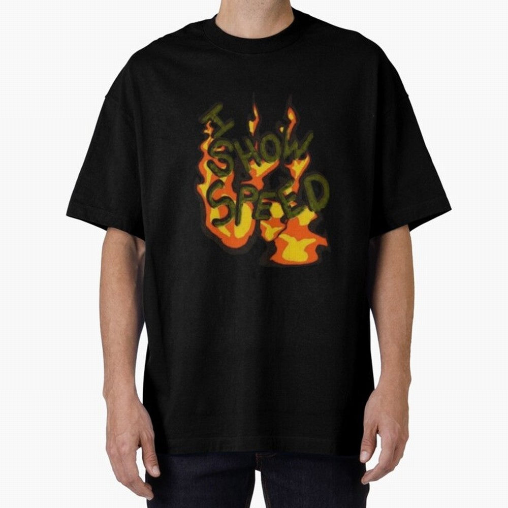 ISHOWSPEED MERCH LOGO 2 Oversized T-Shirt Celebrate Classic Football Spirit in Global Football Passion for FIFA World Cup 2026 USA Canada Mexico, Celebrating Mbappe and Neymar, Argentina, Game Day Rituals, Football Legends, Country Pride and the