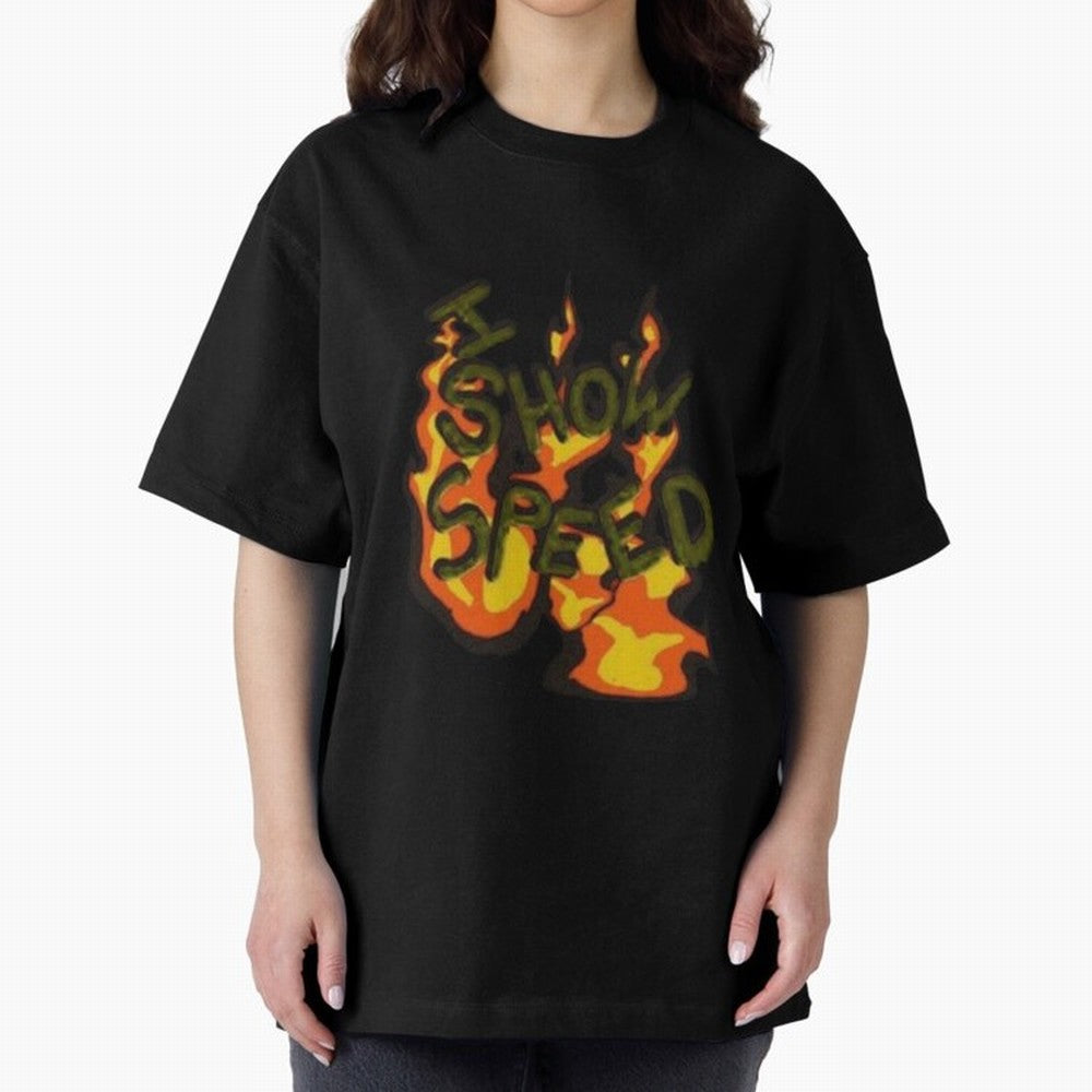 ISHOWSPEED MERCH LOGO 2 Oversized T-Shirt Celebrate Classic Football Spirit in Global Football Passion for FIFA World Cup 2026 USA Canada Mexico, Celebrating Mbappe and Neymar, Argentina, Game Day Rituals, Football Legends, Country Pride and the