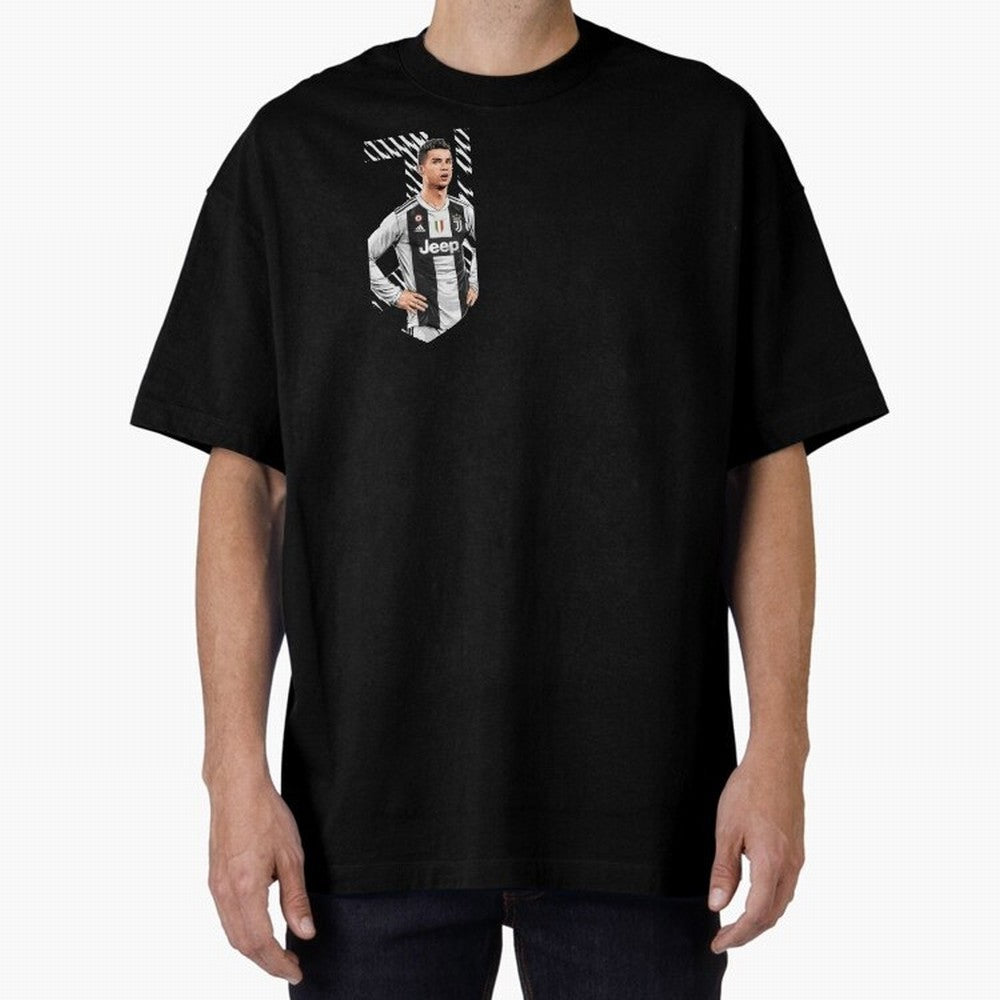 Ronaldo Oversized T-Shirt Celebrate Rivalries and Pride in FIFA World Cup 2026 Group Stage Spirit, Centered on England, France and Netherlands, Messi, Soccer Culture, Superstar Moments, National Team Dreams and Competitive Fire; Ideal for Fans Who