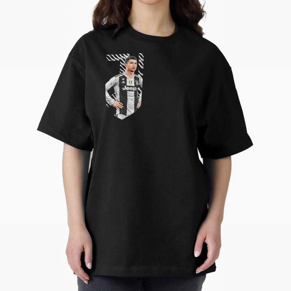 Ronaldo Oversized T-Shirt Celebrate Rivalries and Pride in FIFA World Cup 2026 Group Stage Spirit, Centered on England, France and Netherlands, Messi, Soccer Culture, Superstar Moments, National Team Dreams and Competitive Fire; Ideal for Fans Who