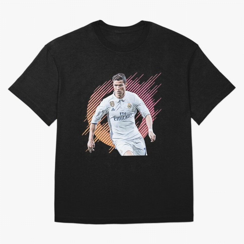 ronaldo christiano Oversized T-Shirt Feel the Roar of FIFA World Cup 2026 USA Canada Mexico for Fans of Haaland and Mbappe and Argentina, Bringing Championship Spirit, Famous Goals, Roaring Crowds and International Football Unity; Ideal for