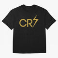 Christiano Ronaldo Oversized T-Shirt Follow the Road to Match Day Hype around FIFA World Cup 2026 USA Canada Mexico, CR7 and Messi, England and Germany, Soccer Culture, Superstar Moments, National Team Dreams and Competitive Fire; Ideal for