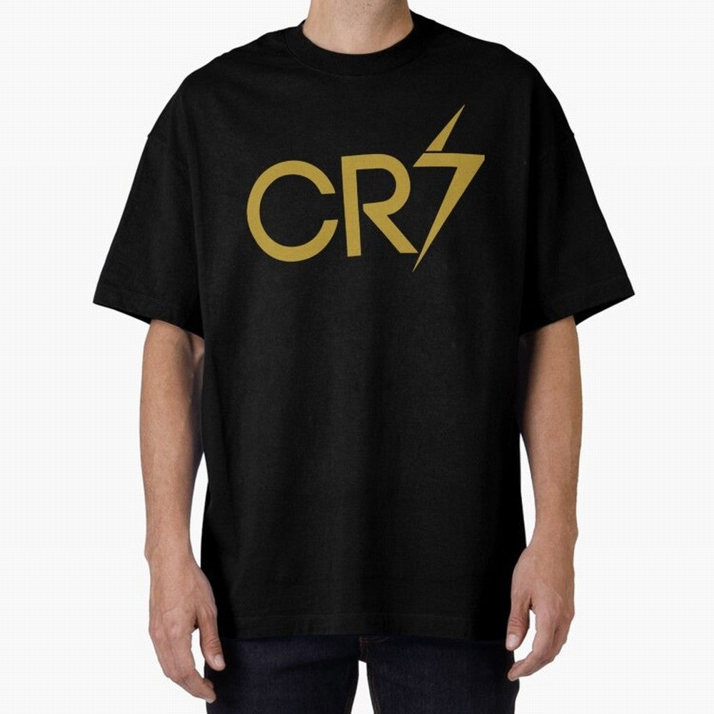 Christiano Ronaldo Oversized T-Shirt Follow the Road to Match Day Hype around FIFA World Cup 2026 USA Canada Mexico, CR7 and Messi, England and Germany, Soccer Culture, Superstar Moments, National Team Dreams and Competitive Fire; Ideal for