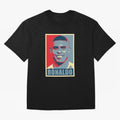 Ronaldo De Lima Hope Oversized T-Shirt Show Championship Spirit for Global Football Passion for FIFA World Cup 2026, with Messi and Cristiano Ronaldo, England, France and Netherlands, Global Supporter Spirit, Legendary Goals, National Colors and