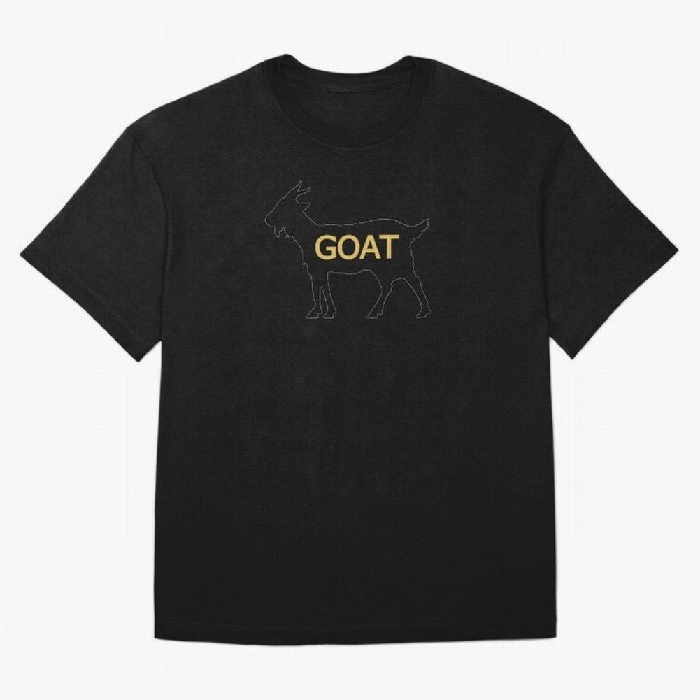 GOAT Alt Gold Oversized T-Shirt Represent Football Lovers during the FIFA World Cup 2026 Journey through CR7 and Messi Highlights, France and Portugal Pride, Goal Celebration Energy, Supporter Heritage, Football Icons and Worldwide Tournament Joy;