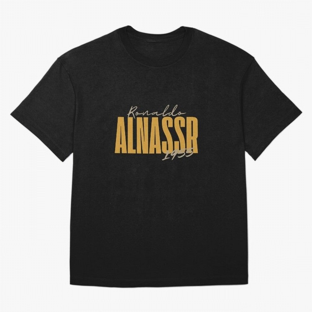 ronaldo alnasser Oversized T-Shirt Bring Global Tournament Vibes to FIFA World Cup 2026 for Fans of Messi and Portugal, Bringing Classic Soccer Heritage, Championship Pressure, Fan Loyalty and International Pride; Perfect for Supporters Who Want