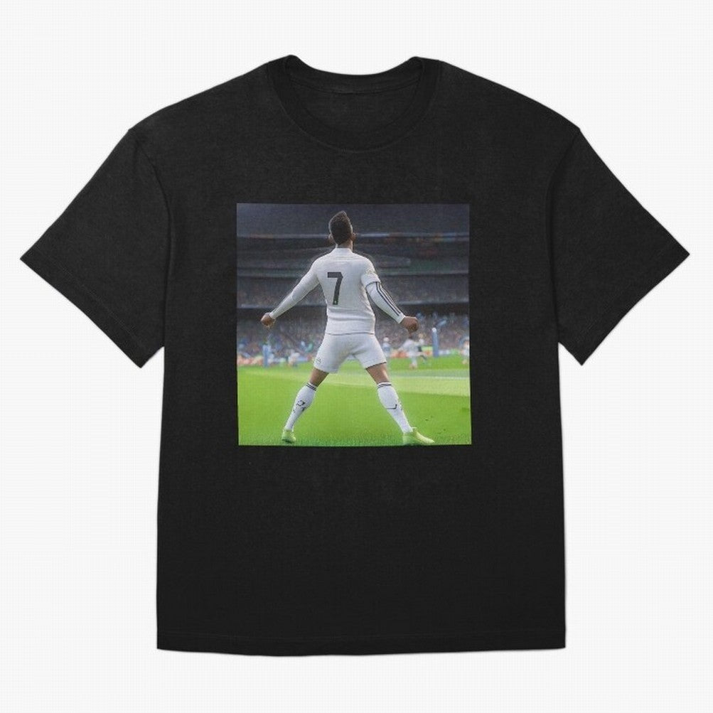 Ronaldo caricature Oversized T-Shirt Honor Champions and Dreams in FIFA World Cup 2026 USA Canada Mexico Capturing Cristiano Ronaldo, Brazil Energy, Classic Soccer Heritage, Championship Pressure, Fan Loyalty and International Pride; Perfect for