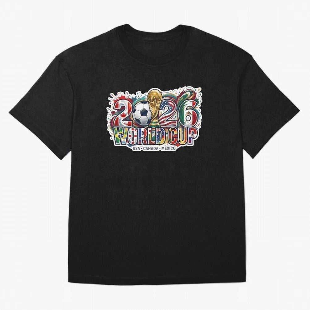 2026 World Cup International Futbol Football Soccer USA Canada Mexico Oversized T-Shirt Support FIFA World Cup 2026 Group Stage Spirit, Built around Argentina and Brazil, Cristiano Ronaldo, Football Passion, Legendary Performances, Festival Vibes